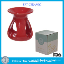 Regalos Cerámica Rojo Teadrop Aroma Burner